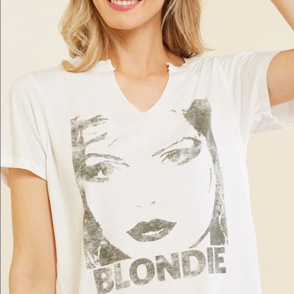 Letluv | Tops | Letluv Split Neck T 